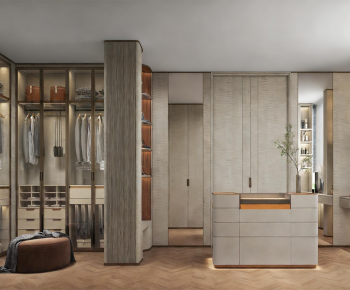 Modern Clothes Storage Area-ID:904881002