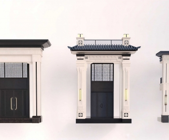 French Style Single Door-ID:291003949