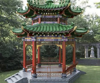 Chinese Style Courtyard/landscape-ID:628861904