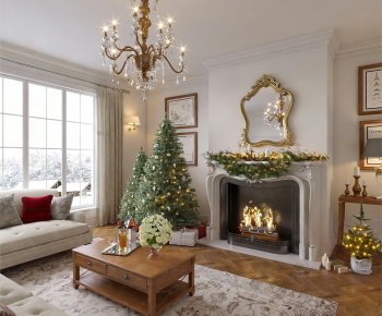 American Style A Living Room-ID:886697056