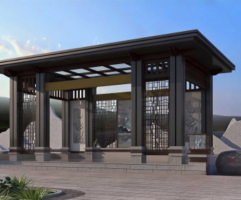 New Chinese Style Glass Sun Room-ID:903959389