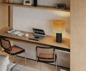 Modern Computer Desk And Chair-ID:300199032