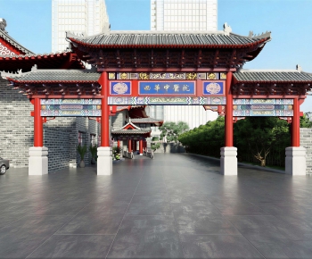 Chinese Style Gate-ID:993150004