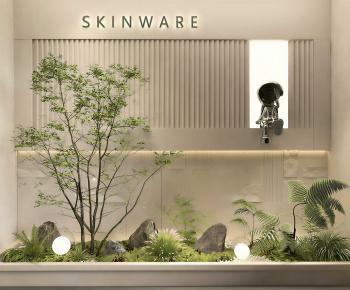 Modern Plant Landscaping-ID:388560383