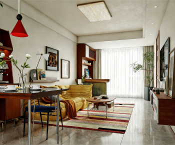 Modern A Living Room-ID:427320053