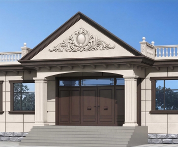 Modern Facade Element-ID:720251086