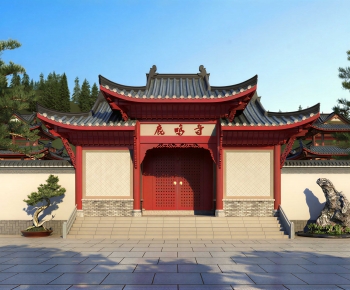 Chinese Style Gate-ID:763641124
