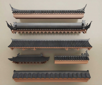 Chinese Style Building Component-ID:292666915
