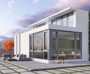 Modern Courtyard/landscape-ID:892820455