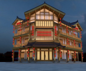 Modern Building Appearance-ID:604269981