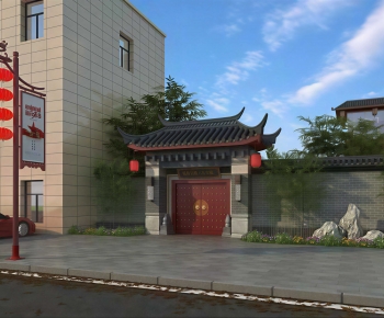 Chinese Style Gate-ID:717710023
