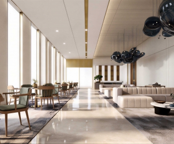 New Chinese Style Lobby Hall-ID:297620062