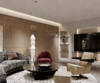 Modern A Living Room-ID:804500664