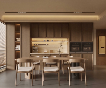 New Chinese Style Dining Room-ID:112399106