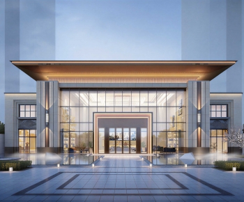Modern Building Appearance-ID:273324019