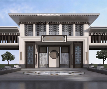 Modern Facade Element-ID:530903103