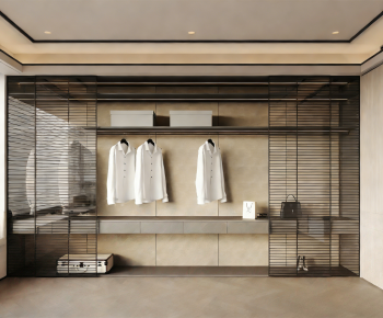 Modern Clothes Storage Area-ID:870892059