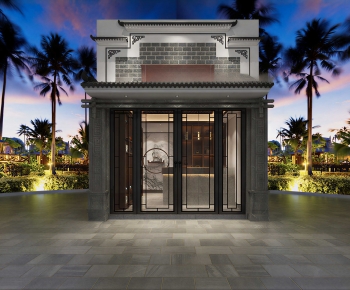 Modern Building Appearance-ID:484141116