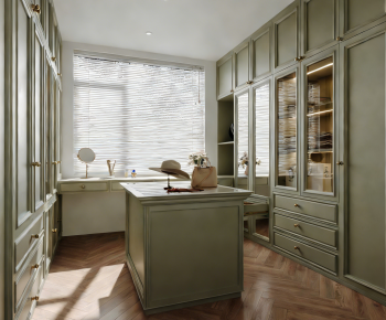 French Style Clothes Storage Area-ID:601830532