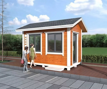 Modern Security Booth-ID:402540922