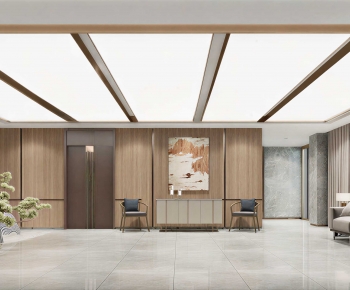 Modern Office Reception Desk-ID:622862104