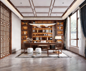 New Chinese Style Study Space-ID:241339271
