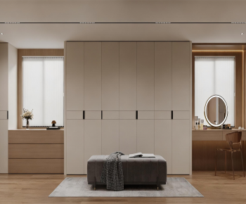 Modern Clothes Storage Area-ID:174395081