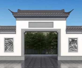 Chinese Style Gate-ID:571400885