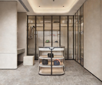 Modern Clothes Storage Area-ID:100700927