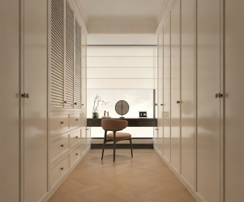 French Style Clothes Storage Area-ID:557636026