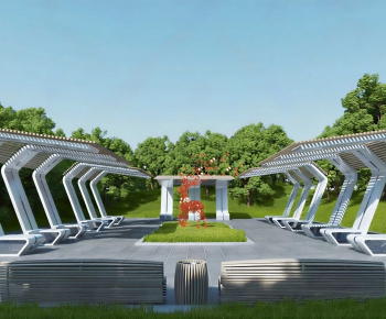 Modern Building Component-ID:563206913