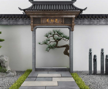 Chinese Style Gate-ID:917406082