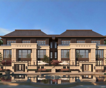 New Chinese Style Building Appearance-ID:140171139