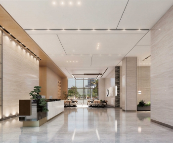 Modern Office Reception Desk-ID:894331936