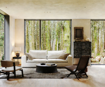 Retro Style A Living Room-ID:497848039