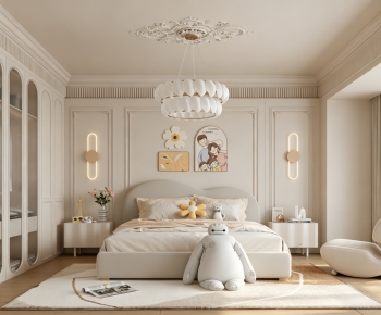 French Style Bedroom-ID:164805894