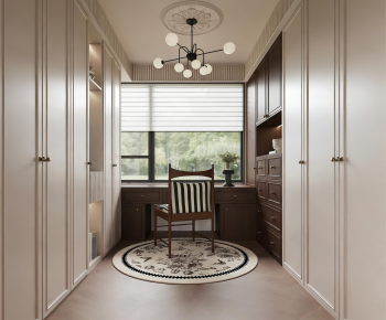 French Style Clothes Storage Area-ID:231819238