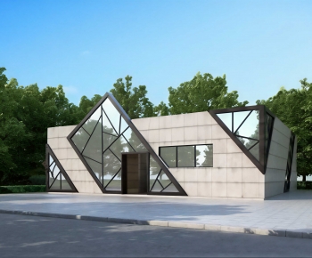 Modern Building Appearance-ID:898721937