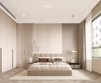 New Chinese Style Bedroom-ID:425779819