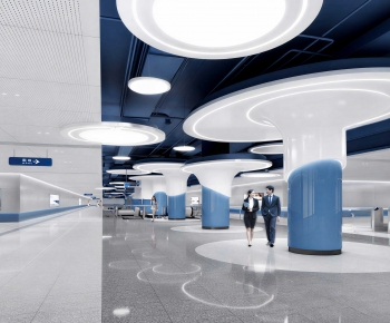 Modern Exhibition Hall-ID:119359022