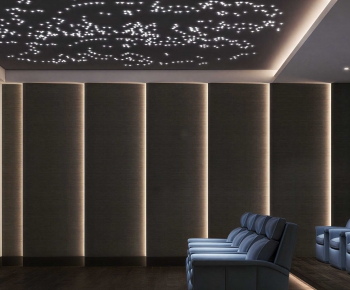 Modern Audiovisual Room-ID:885884052