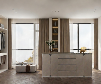 Modern Clothes Storage Area-ID:102210048