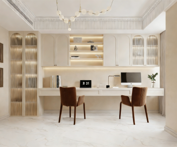 French Style Study Space-ID:842329035