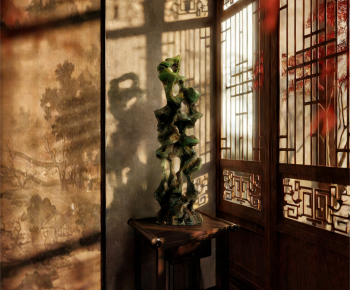 New Chinese Style Sculpture-ID:534989826