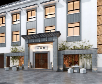 Modern Facade Element-ID:418229109