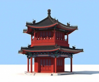 Chinese Style Ancient Architectural Buildings-ID:107027051