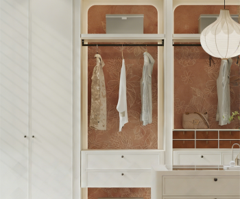 French Style Clothes Storage Area-ID:250576026