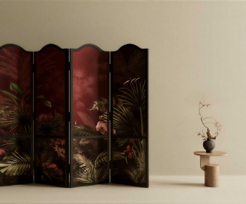 New Chinese Style Wooden Screen Partition-ID:564445027