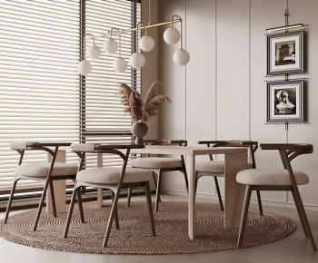 Modern Dining Table And Chairs-ID:844100003