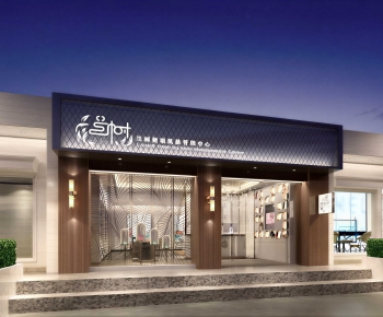 Modern Facade Element-ID:144485959
